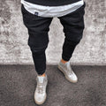 Premium Biker Jogger Jeans - Ribbed Moto Knee Panels - HOTRAVEL™