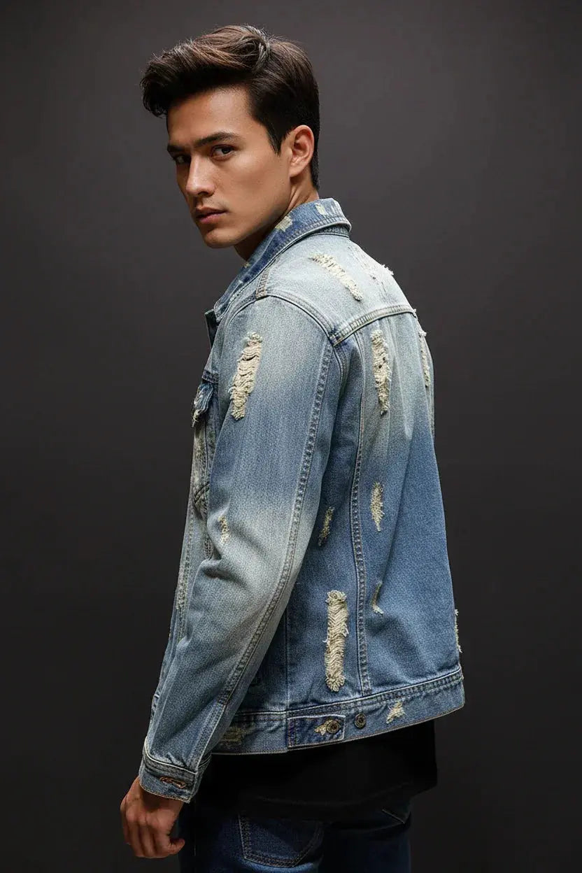 Back view over shoulder