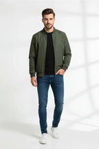 Olive Green Bomber Model