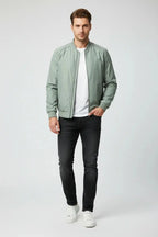 Sage Green Bomber Model